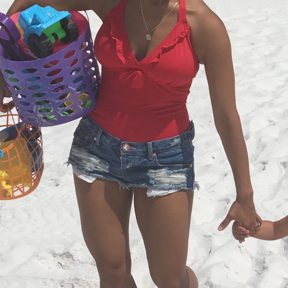 One teaspoon cut off jean shorts